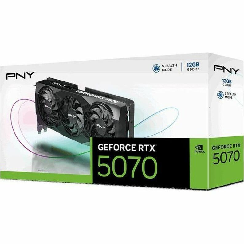 PNY NVIDIA GeForce RTX 5070 Graphic Card - 12 GB GDDR7