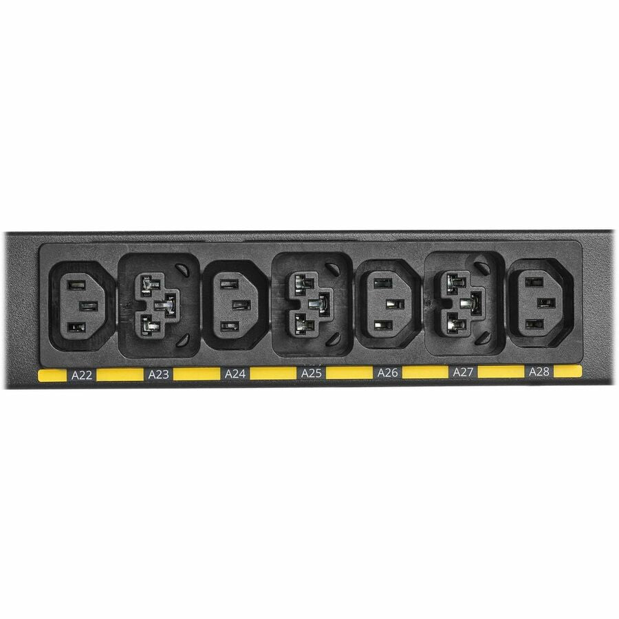 Eaton 3-Phase Managed Rack PDU G4, 208V, 42 Outlets, 48A, 17.3kW, 460P9W Input, 10 ft. Cord, 0U Vertical