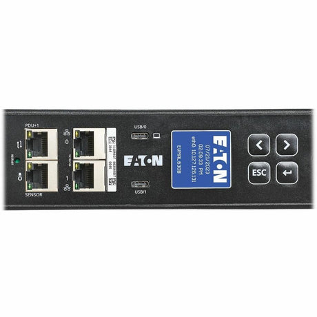 Eaton Single-Phase Managed Rack PDU G4, 208V, 20 Outlets, 24A, 5.8kW, L6-30 Input, 10 ft. Cord, 0U Vertical