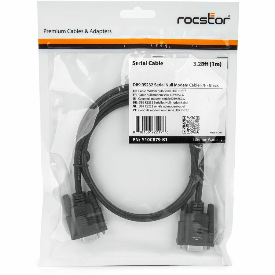 3.28FT (1M) DB9 R232 CABLE