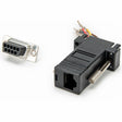 DB9 TO RJ45 MODULAR ADAPTER