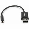 USB HAADPHONE JACK ADAPTER