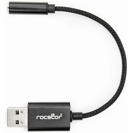 USB HAADPHONE JACK ADAPTER