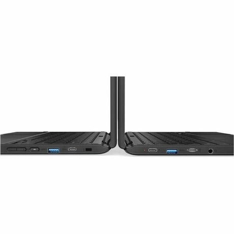 LENOVO DCG SOURCING 500e Chromebook 2nd Gen 81MC005AUS 11.6" Touchscreen Convertible 2 in 1 Chromebook - HD - Intel Celeron N4120 - 4 GB - 32 GB Flash Memory - English Keyboard - Black