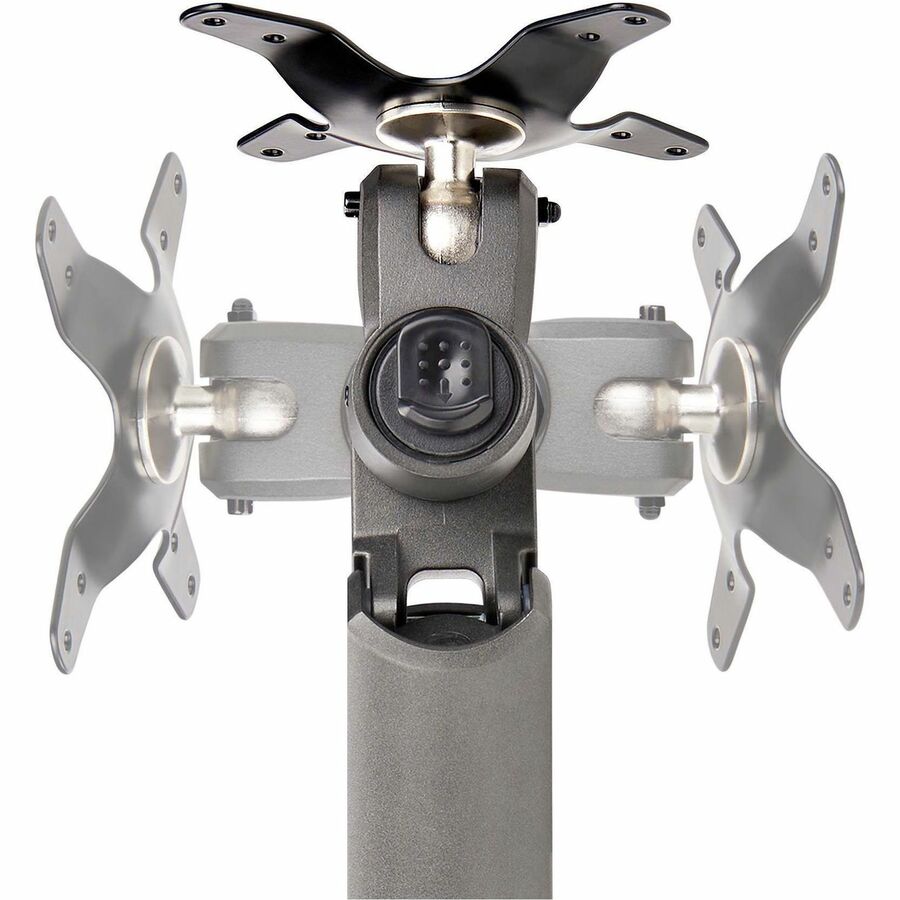 StarTech.com Desk Mount Monitor Arm, Up To 32" Display, Max 22lb/10kg, VESA, C-Clamp, Fully Articulating, Mechanical Spring, TAA-Compliant