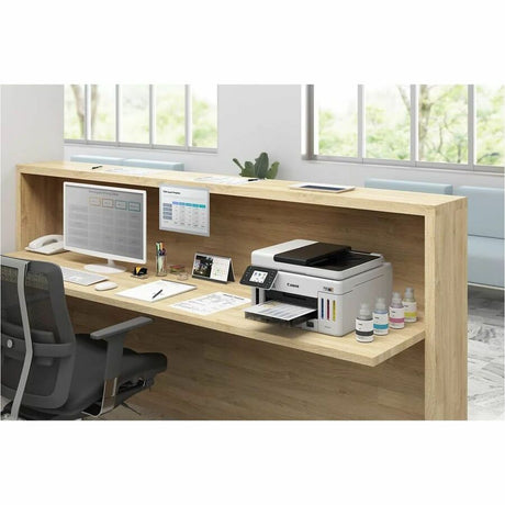 Canon GX6120 Wired & Wireless MegaTank Inkjet Multifunction Printer - Color