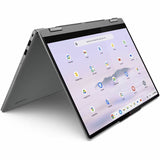 Lenovo 14IRU10 83LL000LUS 14" Touchscreen Convertible 2 in 1 Chromebook - WUXGA - Intel Core 5 120U - 8 GB - 256 GB SSD - English Keyboard - Luna Gray