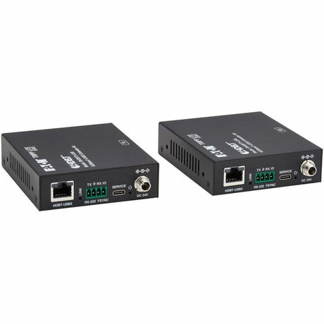 Eaton Tripp Lite Series HDBaseT-USB3 over Cat6a Extender Kit, 4 USB-A 3.2 Gen 1 Ports, PoC, RS-232, Up to 328 ft. (100 m), TAA