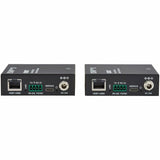Eaton Tripp Lite Series HDBaseT-USB3 over Cat6a Extender Kit, 4 USB-A 3.2 Gen 1 Ports, PoC, RS-232, Up to 328 ft. (100 m), TAA