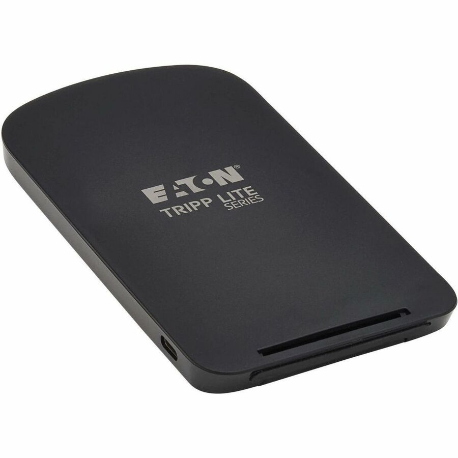 Eaton Tripp Lite Series Wireless Charging Travel Stand - 15W Fast Charging, Qi Compatible, Apple and Samsung Compatible, Black