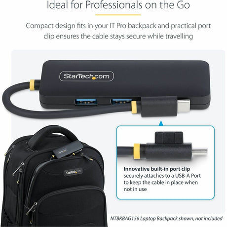 StarTech.com StarTech.com 4-Port USB-C Hub, 5Gbps, USB-C to 4x USB-A, Bus Powered, Small Travel Mini Hub, USB 3.0 Expansion Hub, Portable