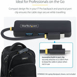 StarTech.com StarTech.com 4-Port USB-C Hub, 5Gbps, USB-C to 4x USB-A, Bus Powered, Small Travel Mini Hub, USB 3.0 Expansion Hub, Portable