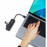 StarTech.com StarTech.com 4-Port USB-C Hub, 5Gbps, USB-C to 4x USB-A, Bus Powered, Small Travel Mini Hub, USB 3.0 Expansion Hub, Portable