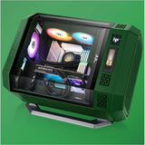 Thermaltake CT140 EX ARGB Sync PC Cooling Fan Racing Green (3-Fan Pack)