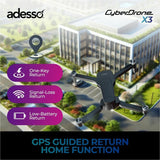 Adesso Drone with 2K FPV Camera , GPS, and WIFI