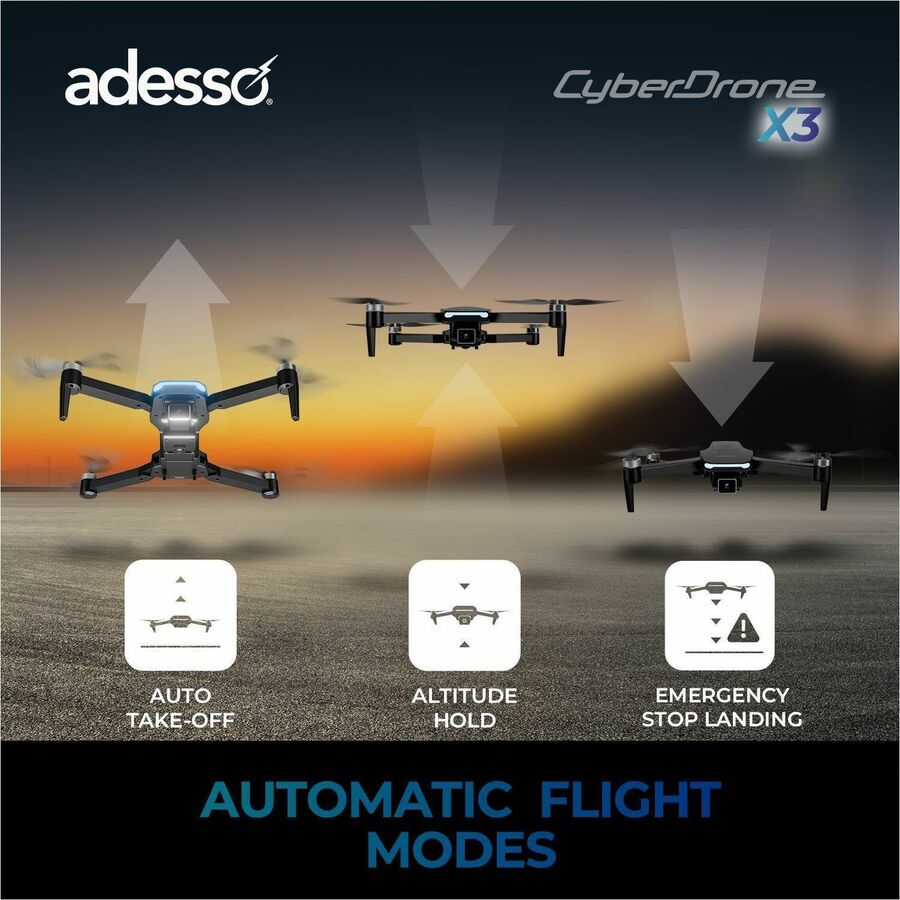 Adesso Drone with 2K FPV Camera , GPS, and WIFI