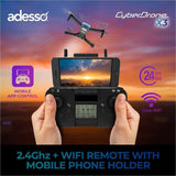 Adesso Drone with 2K FPV Camera , GPS, and WIFI