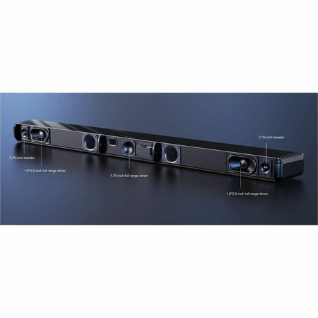 ULTIMEA Apollo U3700 5.0 Bluetooth Sound Bar Speaker - 180 W RMS - Black