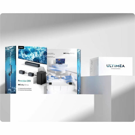 ULTIMEA Poseidon U2520 5.1 Bluetooth Sound Bar Speaker - 410 W RMS - Black