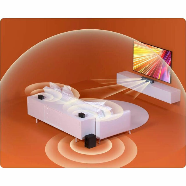 ULTIMEA Poseidon U2520 5.1 Bluetooth Sound Bar Speaker - 410 W RMS - Black