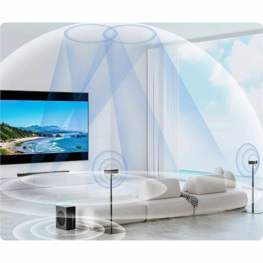 ULTIMEA Nova U4120 5.1.2 Bluetooth Sound Bar Speaker - Black