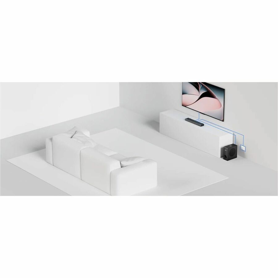 ULTIMEA Nova U2120 2.1 Bluetooth Sound Bar Speaker - 190 W RMS - Black