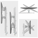 SIX-MONITOR DESK MOUNT CROSSBAR