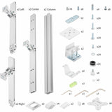 SIX-MONITOR DESK MOUNT CROSSBAR