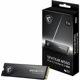 MSI SPATIUM M560 SM560N1TB 1 TB Solid State Drive - M.2 2280 Internal - PCI Express NVMe (PCI Express NVMe 5.0 x4)
