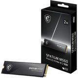 MSI SPATIUM M560 SM560N2TB 2 TB Solid State Drive - M.2 2280 Internal - PCI Express NVMe (PCI Express NVMe 5.0 x4)