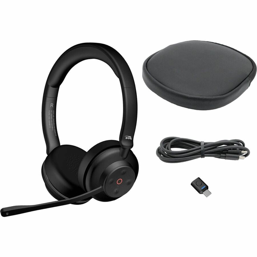 Cyber Acoustics Professional Wireless Headset With AI Noise Cancelation