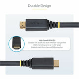 StarTech.com 35ft (10.6m) Active High Speed HDMI Cable, 4K 60Hz/1440p 144Hz, 18Gbps, UHD HDMI 2.0 Cord, TPE Jacket