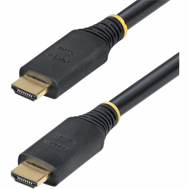 StarTech.com 35ft (10.6m) Active High Speed HDMI Cable, 4K 60Hz/1440p 144Hz, 18Gbps, UHD HDMI 2.0 Cord, TPE Jacket