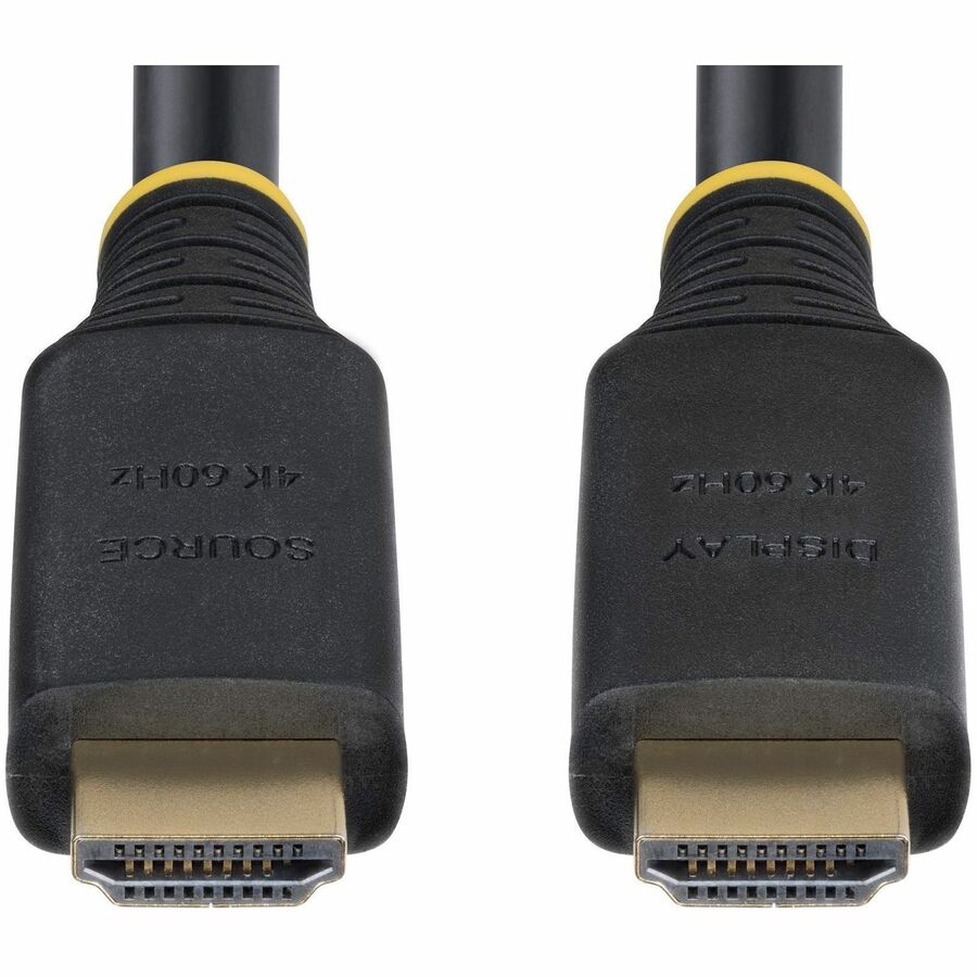 StarTech.com 35ft (10.6m) Active High Speed HDMI Cable, 4K 60Hz/1440p 144Hz, 18Gbps, UHD HDMI 2.0 Cord, TPE Jacket