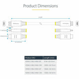 StarTech.com 30ft (9.1m) Active High Speed HDMI Cable, 4K 60Hz/1440p 144Hz, 18Gbps, UHD HDMI 2.0 Cord, TPE Jacket