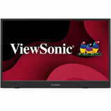 ViewSonic VA1653 16 Inch 1080p FHD IPS Portable Monitor with Eye Care, Built-in Stand, USB C, Mini HDMI, and Protective Case External Second Screen For Laptops, PC, Mac, and Gaming Consoles