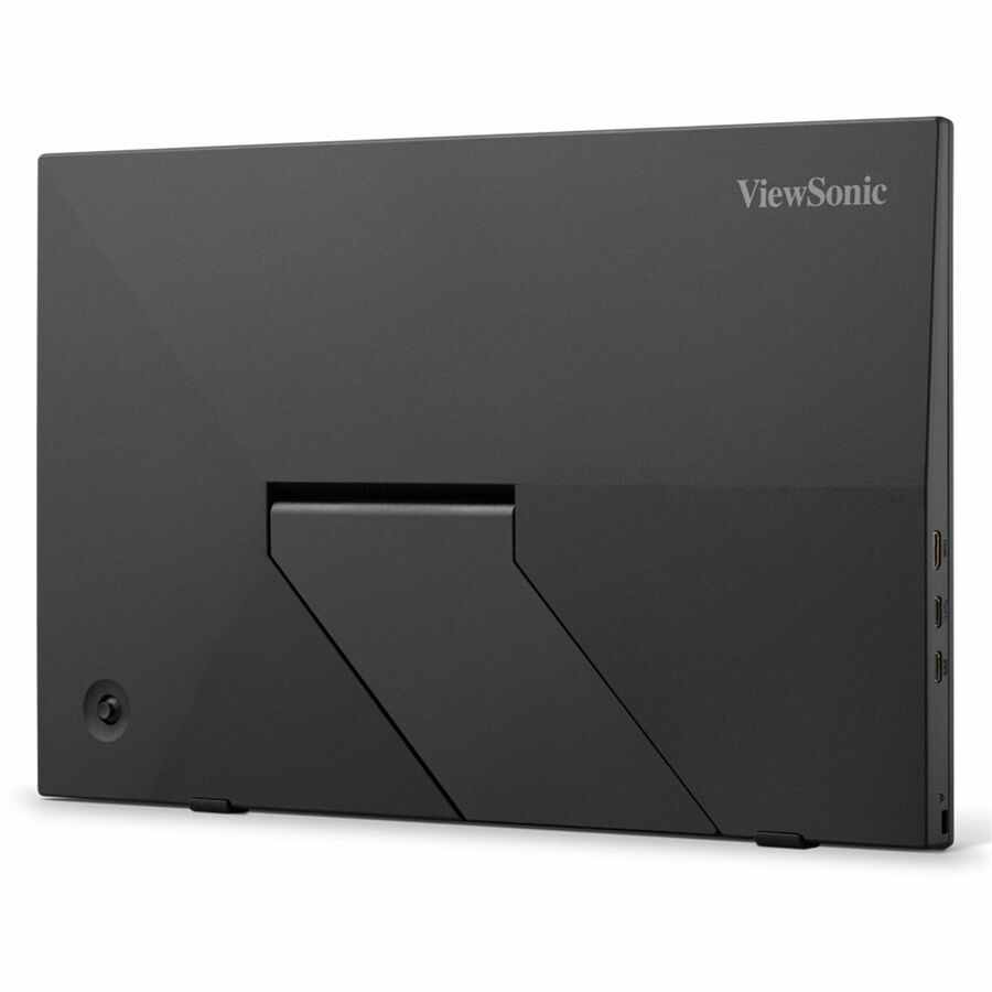 ViewSonic VA1653 16 Inch 1080p FHD IPS Portable Monitor with Eye Care, Built-in Stand, USB C, Mini HDMI, and Protective Case External Second Screen For Laptops, PC, Mac, and Gaming Consoles