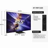 Samsung S90F QN83S90FAE 82.5" Smart OLED TV - 4K UHDTV - Graphite Black