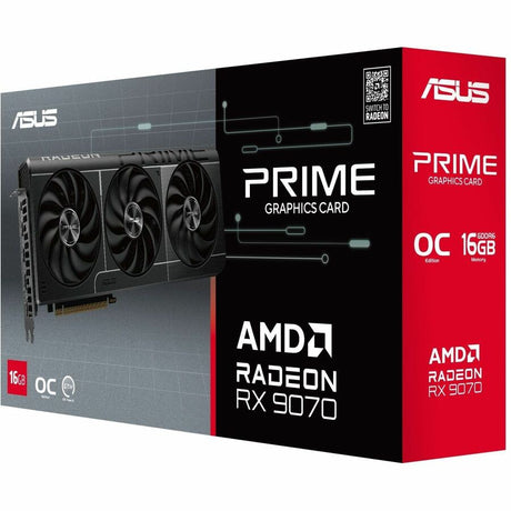 Asus AMD Radeon RX 9070 Graphic Card - 16 GB GDDR6