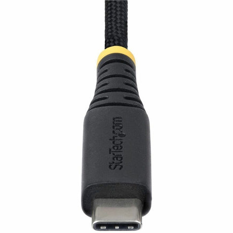 StarTech.com 3ft (91cm) USB-C Charging Cable, 240W PD EPR, Dual-Layer Silicone/Braided Jacket, Rugged USB 2.0 Laptop Charge Cord, USB-IF