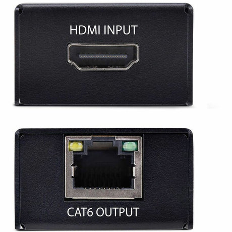StarTech.com HDMI Extender Over CAT5e/CAT6, 4K 60Hz, Up to 200ft (60m), Transmitter and Receiver Kit, Power Over Cable
