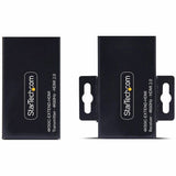 StarTech.com HDMI Extender Over CAT5e/CAT6, 4K 60Hz, Up to 200ft (60m), Transmitter and Receiver Kit, Power Over Cable