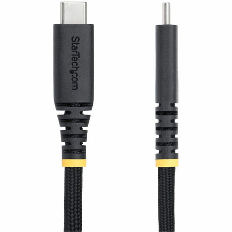 StarTech.com 10ft (3m) USB-C Charging Cable, 240W PD EPR, Dual-Layer Silicone/Braided Jacket, Rugged USB 2.0 Laptop Charge Cord, USB-IF