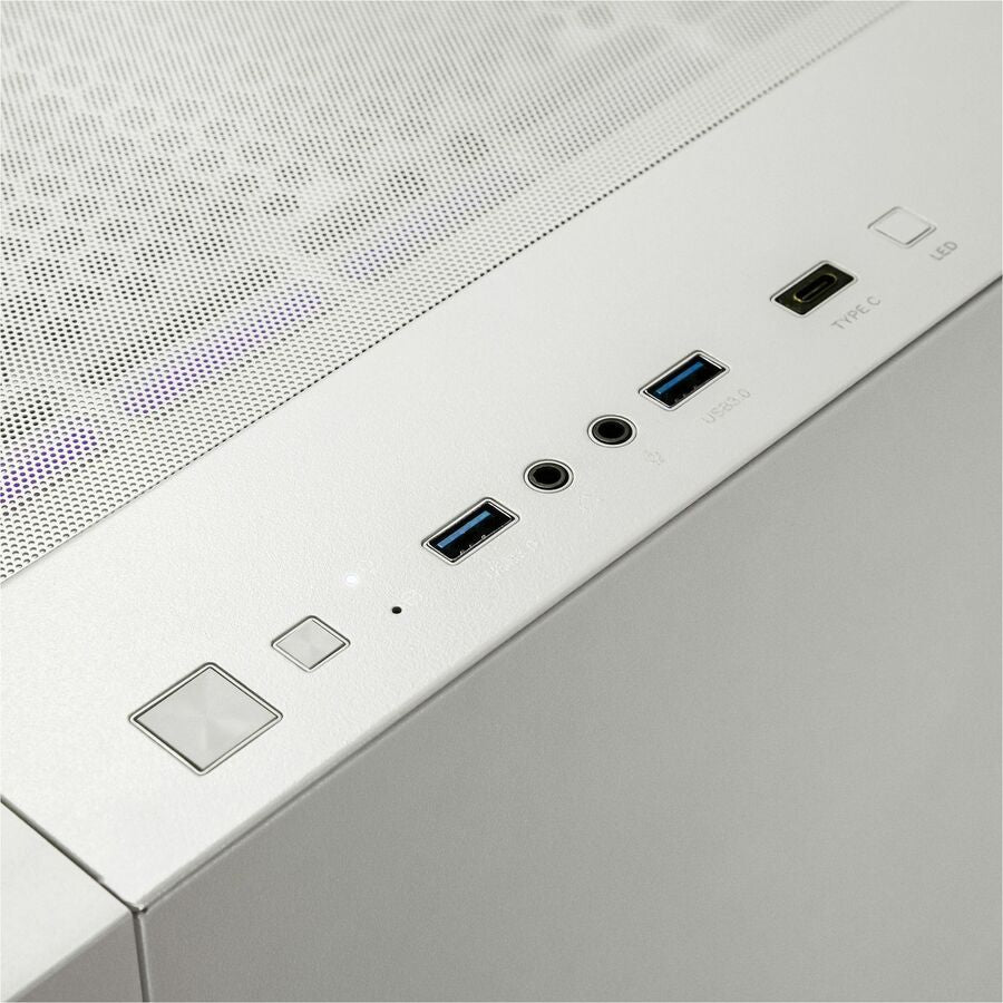 CLX SET Gaming Desktop Computer - Intel Core Ultra 9 285K - 64 GB - 4 TB HDD - 2 TB SSD - Mid-tower - White