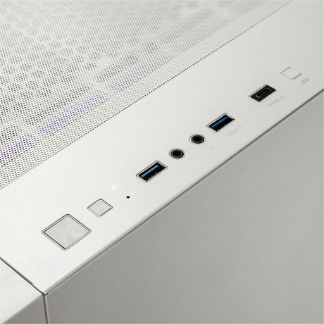 CLX SET Gaming Desktop Computer - Intel Core Ultra 9 285K - 64 GB - 4 TB HDD - 2 TB SSD - Mid-tower - White