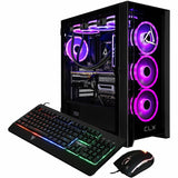 CLX SET Gaming Desktop Computer - Intel Core Ultra 7 265F - 32 GB - 2 TB SSD - Mid-tower - Black