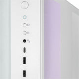 CLX SET Gaming Desktop Computer - AMD Ryzen 7 7800X3D - 64 GB - 6 TB HDD - 2 TB SSD - Mid-tower - White