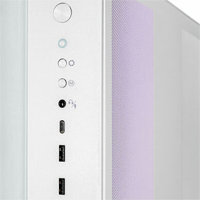 CLX SET Gaming Desktop Computer - AMD Ryzen 7 7800X3D - 64 GB - 6 TB HDD - 2 TB SSD - Mid-tower - White