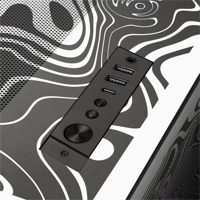 CLX Horus Gaming Desktop Computer - AMD Ryzen 7 9800X3D - 64 GB - 6 TB HDD - 2 TB SSD - Mid-tower - Black