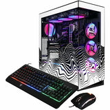 CLX Horus Gaming Desktop Computer - AMD Ryzen 7 9800X3D - 64 GB - 6 TB HDD - 2 TB SSD - Mid-tower - Black